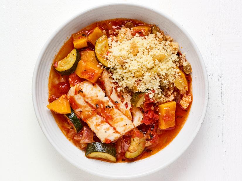 Spicy Cod Stew with Couscous Recipe Food Network Kitchen Food Network