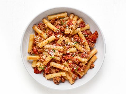 Ziti with Lamb Ragu