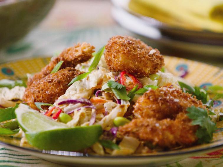 Coconut Shrimp Salad Recipe Jeff Mauro Food Network
