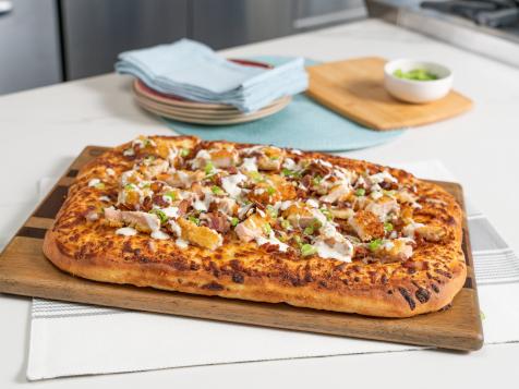 Chicken Bacon Ranch Sheet Pan Pizza