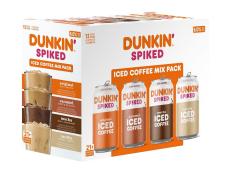 The new Dunkin’ Spiked line puts an 'adult beverage' twist on classic Dunkin' coffee and tea drinks.