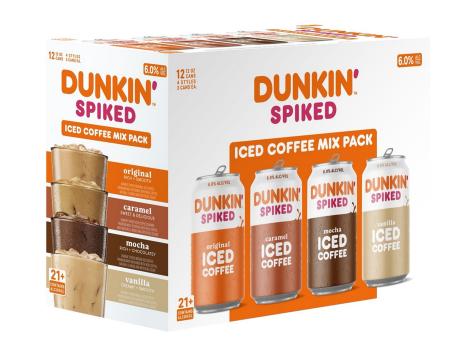 Dunkin’ Is Putting Booze In Its Iced Coffees and Teas