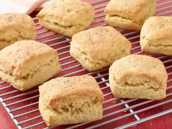 Bobby Flay's Buttermilk Biscuits for the Southern Comfort Brunch episode of Brunch @ Bobby's, as seen on Food Network.