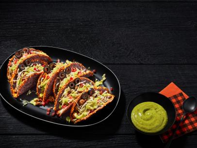 Turkey-Chorizo Monster Tacos.