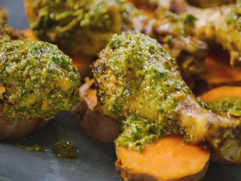 Drumsticks and Yams beauty, as seen on Food Network's "The Kitchen", Season 34.
