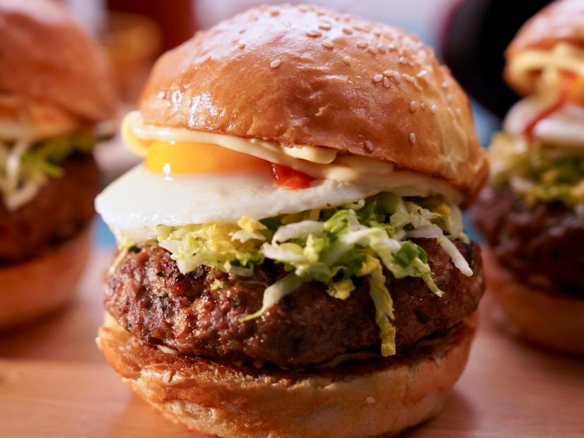 Lion's Head Meatball Burgers Recipe Molly Yeh Food Network