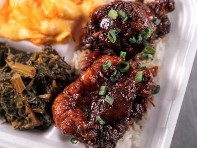 Oxtails, as served by Big Jay's Place, located in Cincinnati, Ohio - as seen on Food Network's Diners Drive-Ins and Dives, Season 38