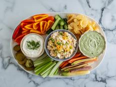 Ree&rsquo;s Epic Dip Platter is the ultimate sharing food, perfect for easy entertaining, and it looks fabulous on any buffet or dinner table to greet your guests. The Roasted Corn Dip also works well as a hot dish, tipped into a casserole and heated until it&rsquo;s bubbly and gooey.