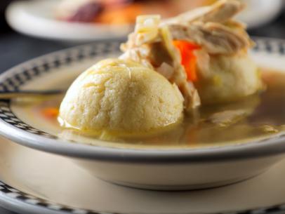Chicken Mato Ball Soup, as served by The Stamford Diner, located in Stamford, CT - as seen on Food Network’s Diners Drive-Ins and Dives, Season 37