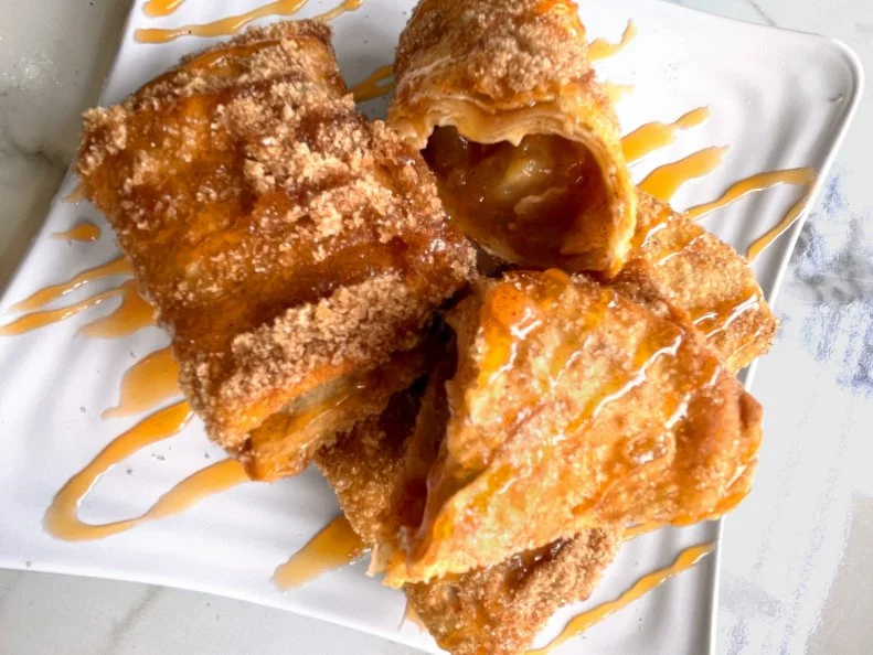 Apple Pie Egg Rolls.