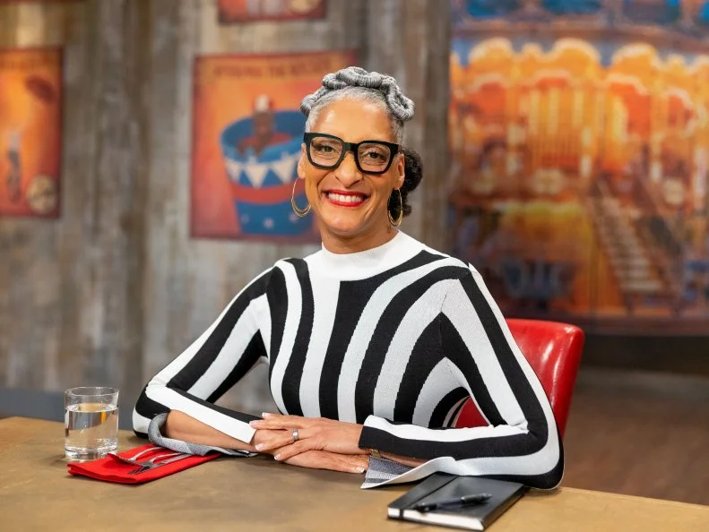 Judge Carla Hall, portrait, as seen on Halloween Baking Championship, Season 9.
