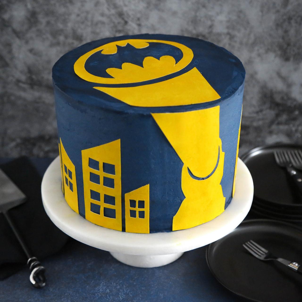 Batman Cake – Sweet Essence Cakes and Desserts