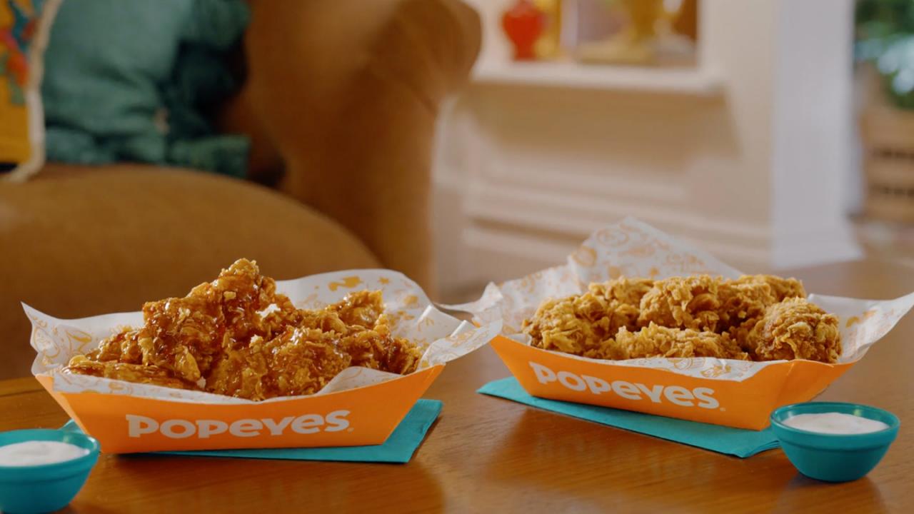 Popeyes chicken wings available nationwide