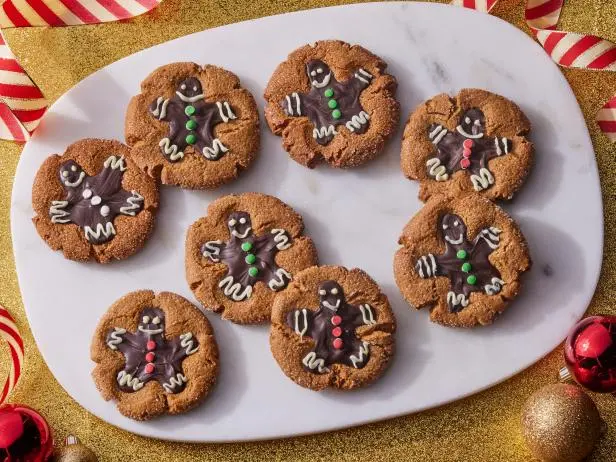 Gingerbread Thumbprint Cookies Recipe - Chef's Resource Recipes