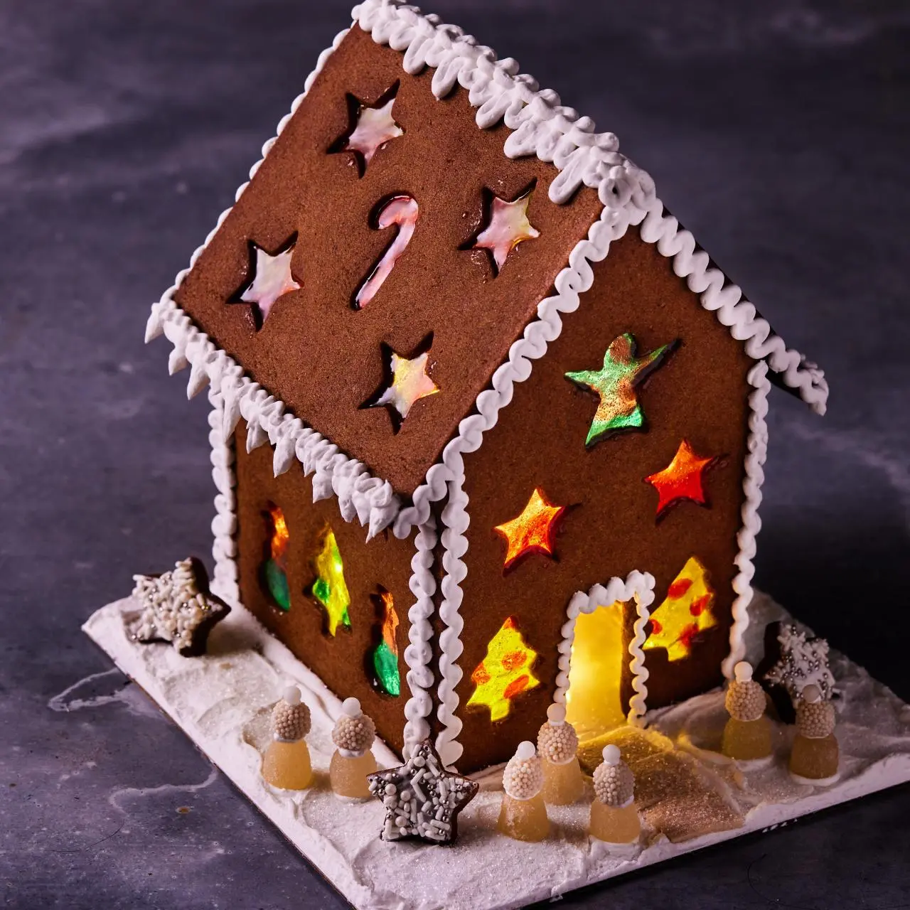 Authentic Light up Gingerbread House