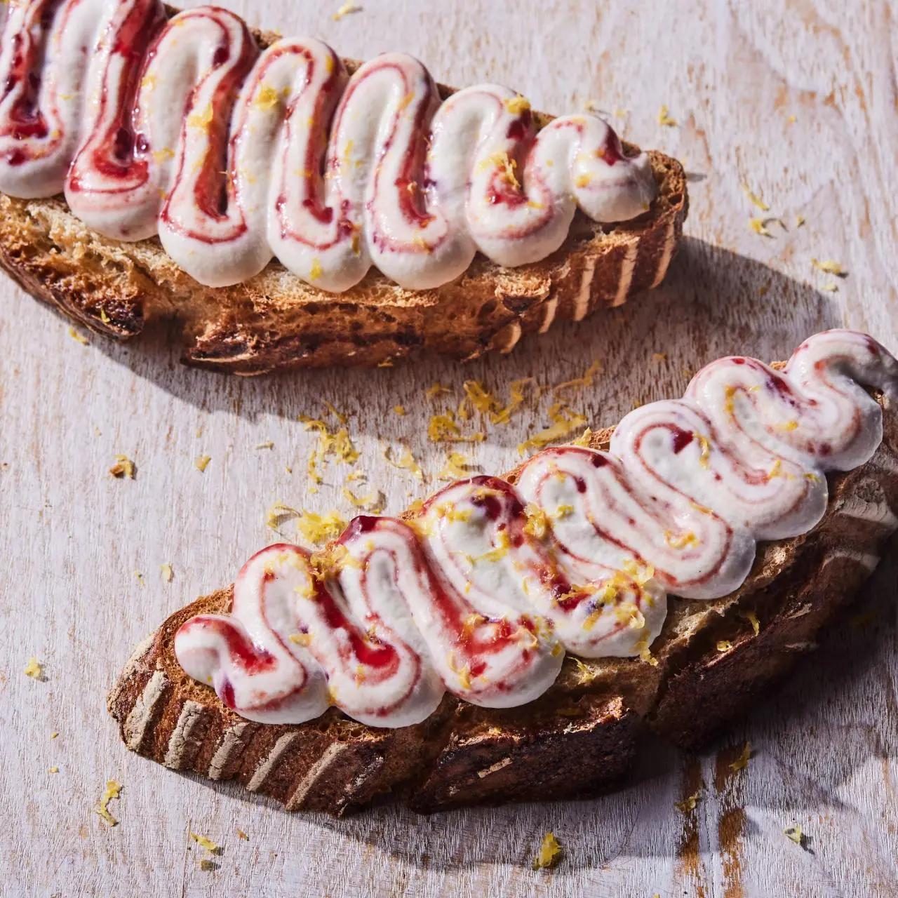 Whipped Ricotta Toast with Jam Recipe | Food Network Kitchen