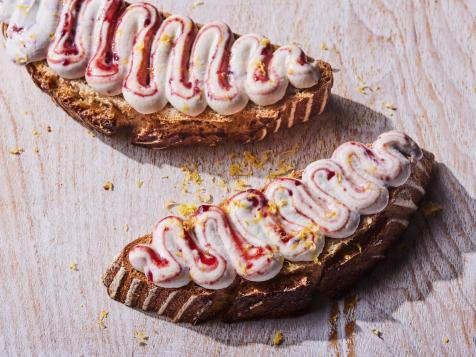 Whipped Ricotta Toast with Jam