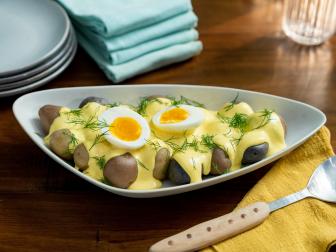 Host Franco Noriega's Papas Huancaina dish, as seen on Hot Dish with Franco, Season 1.