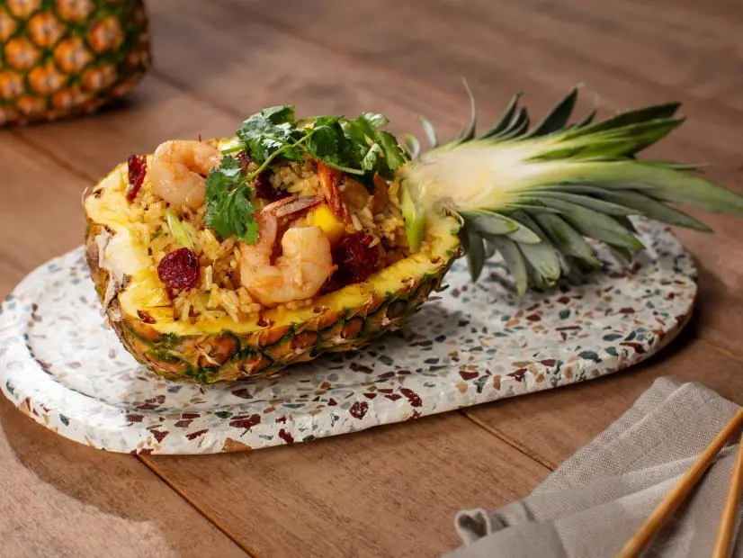 Pineapple Fried Rice (Khao Pad Sapparod) Recipe Jet Tila Food Network