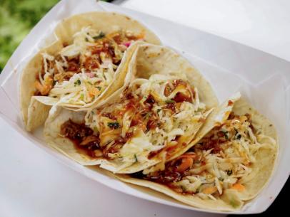 Tacos as served by Pinky’s Westside Grill,  located in Charlotte, North Carolina, as seen on Food Network’s Triple-D Nation, Season 5