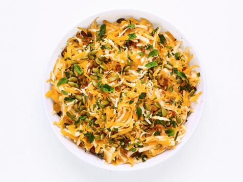 Butternut Squash and Celery Root Slaw