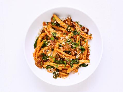 Cavatelli With Sausage And Greens