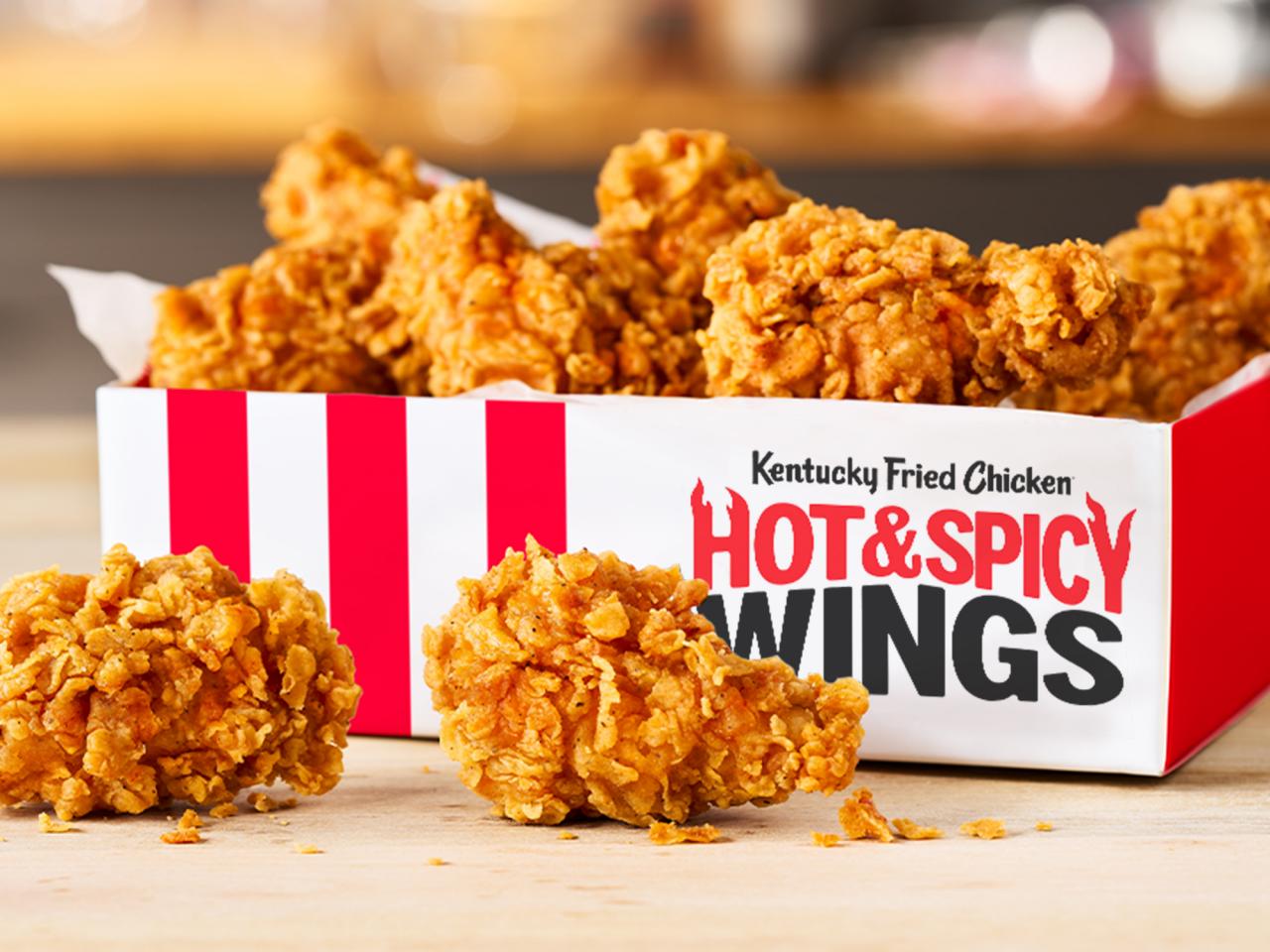 KFC's Beloved Hot Spicy Wings Finally Make Their Way To The, 54% OFF