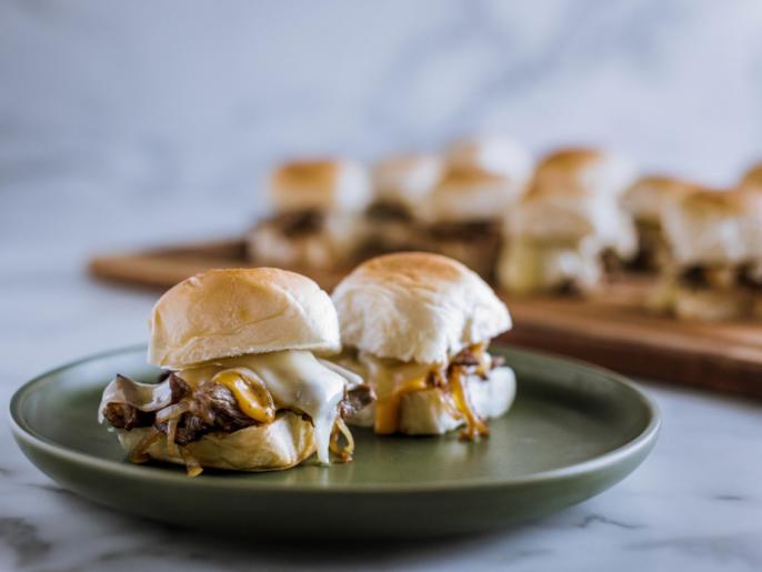 Cheesesteak Sliders Recipe Ree Drummond Food Network