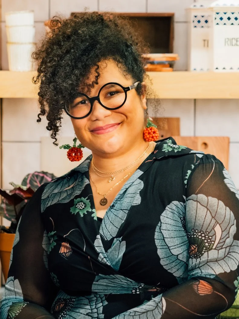 Portrait of Paola Velez, as seen on Served Family Style.