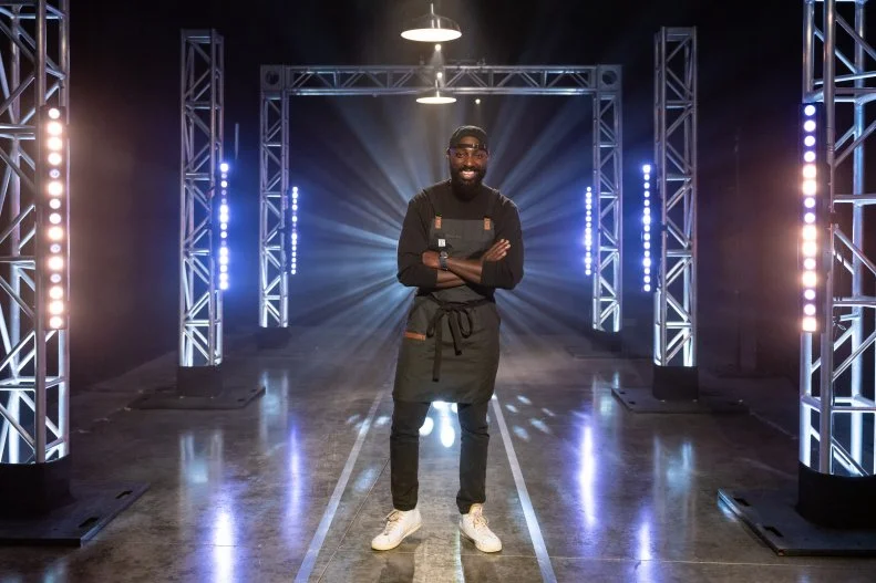 Contestant Eric Adjepong, as seen on Tournament of Champions, Season 5.