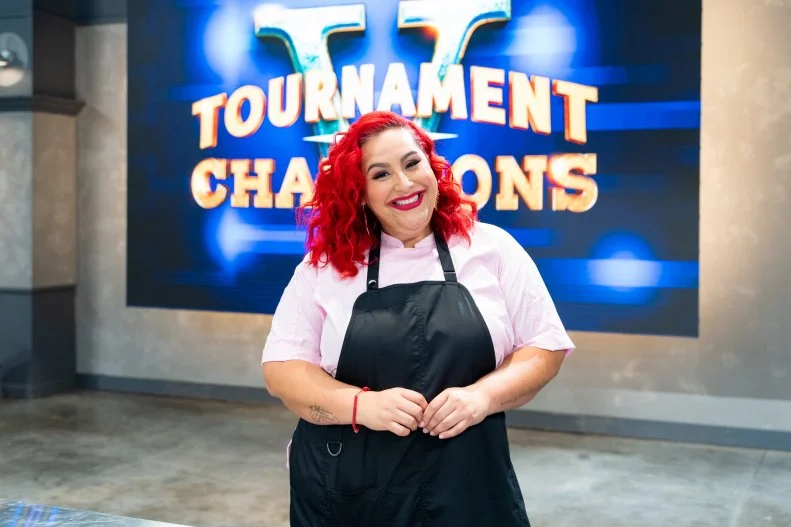 Contestant Claudia Sandoval, as seen on Tournament of Champions, Season 5.