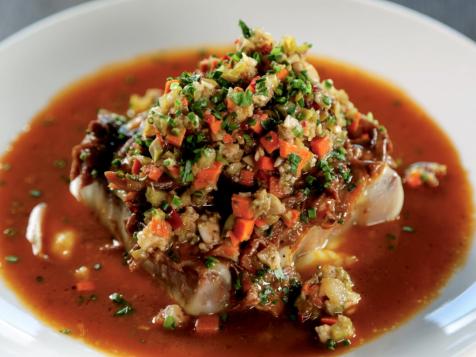 Braised Oxtail Italian Beef with Chicago-Style Giardiniera