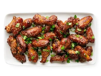 Fried Sticky Hoisin Wings Recipe | Valerie Bertinelli | Food Network