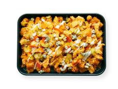 &ldquo;I&rsquo;m a fan of anything Buffalo chicken&mdash;so combine it with crispy potato tots and melted cheese, and I&rsquo;m in love. The tots are the perfect vehicle for all the toppings.&rdquo;