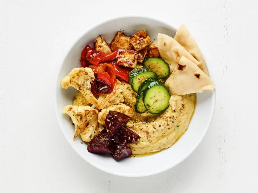 ZA’ATAR HUMMUS BOWL. Weeknight Cooking.