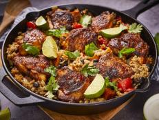 Work smarter, not harder with this one-pot Tex-Mex Chicken skillet recipe!