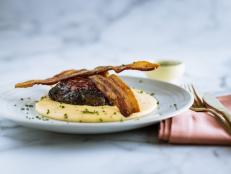 Ree has turned her classic meatloaf that she&rsquo;s made for years into a patty recipe, with a much-reduced cooking time to match. The glaze is the same too, and Ree insists on a ketchup-based glaze rather than a BBQ sauce one; the results are far superior &mdash; sticky, thick and bright red.