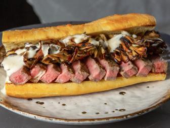 Jose Garces’ Philly Cheesesteak, as seen on Guy's Ranch Kitchen.