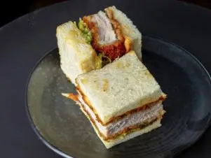 Shota Nakajima’s Katsu Sando, as seen on Guy's Ranch Kitchen.