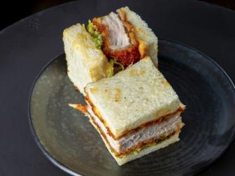 Shota Nakajima’s Katsu Sando, as seen on Guy's Ranch Kitchen.