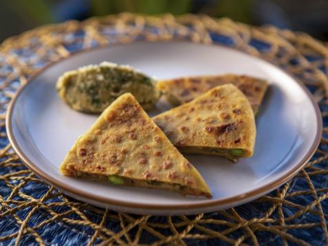 Whole Wheat and Sorghum Aloo Parathas