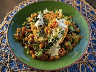 Stephanie Izard’s Chicken Tacu Tacu, as seen on Guy's Ranch Kitchen.
