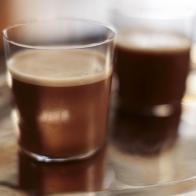 Close-up of Vanilla Coffee Shakerato