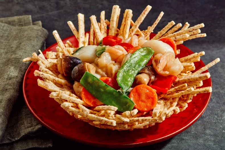 Seafood Bird's Nest