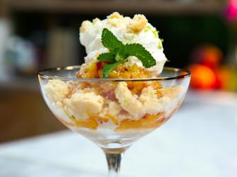 Peaches and Cream, as seen on Food Network's Symon's Dinners Cooking Out, Season 5.