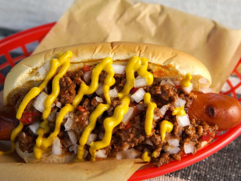 Coney Dog, as seen on Food Network's Symon's Dinners Cooking Out, Season 5.