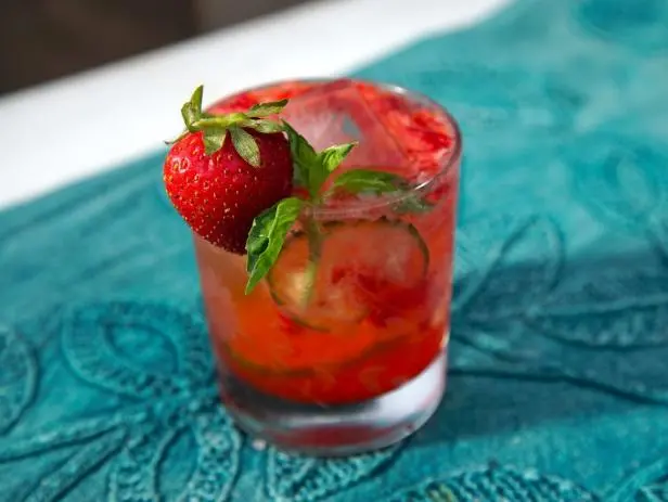 Summer Strawberry Sparkler Recipe | Michael Symon | Food Network