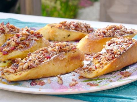 World's Greatest French Toast with Praline Bacon Crumble