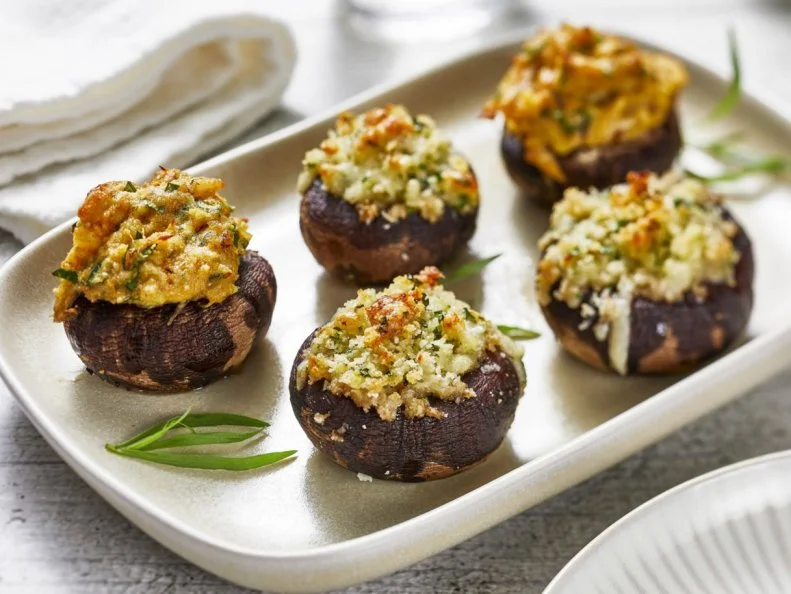 Mary Berg's Stuffed mushrooms, as seen on Mary Makes it Easy S3