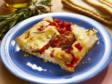 Mary&rsquo;s No-Knead Focaccia Pizza is as simple as can be &ndash; just dump and stir the dough, then add toppings!